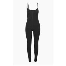 Wilfred Free Divinity Jumpsuit Black NWT XL Aritzia Sleevless Full Length