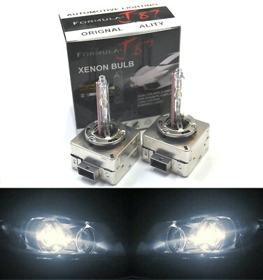 Formula-J87 D3S HID Xenon Bulbs 4300K – 2 Pack, Stock Replacement, 35W