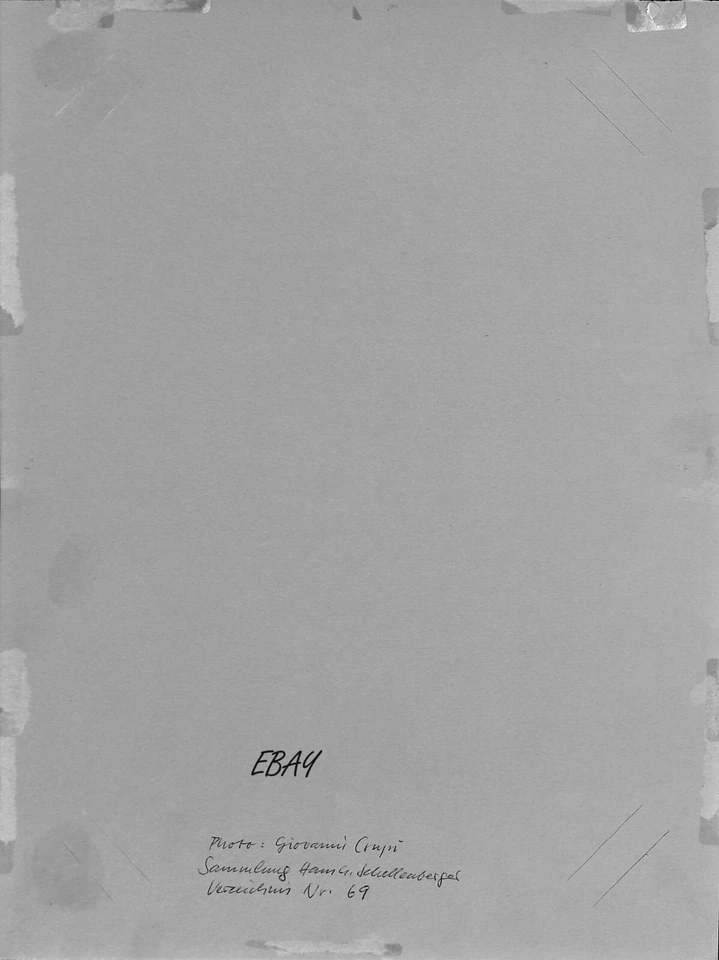 Album print Wilhelm von Gloeden No. M 0067 Young fisherman with pipe - Image 2 of 2