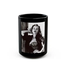Eve Meyer #60 (Vintage Female Icon) Black Coffee Mug