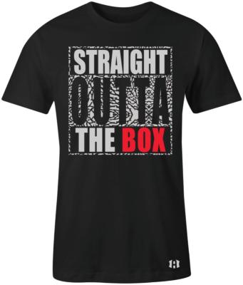 ''Straight Outta The Box'' T-Shirt to Match Retro ''Black Cement'' 3's 