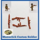 1 x THOMPSON US WEAPON Playmobil Custom WW2 WWII Soldier