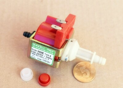 1PCS For ULKA MODEL NME TYPE 4  220V 50 Hz 16W Solenoid Pump Water Pump