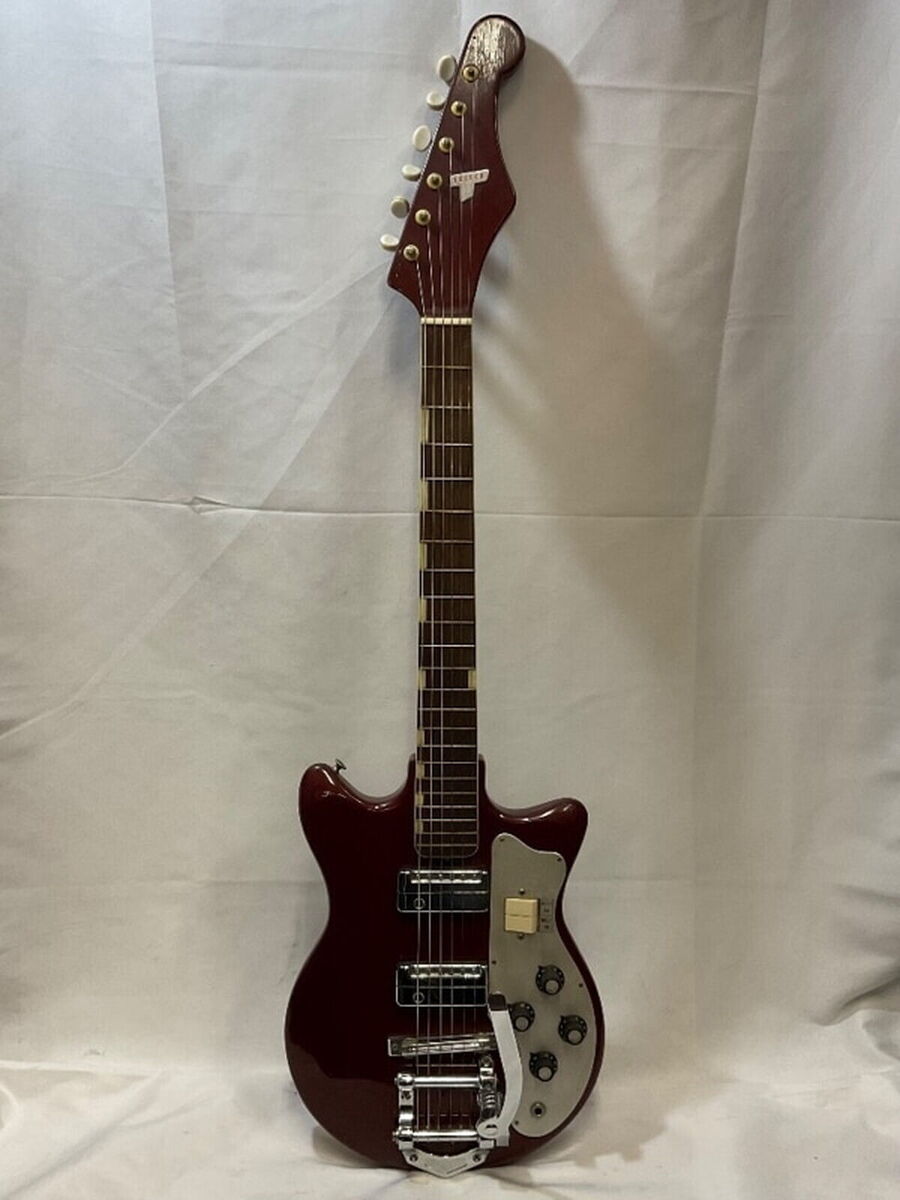 Teisco MJ-2L Used Maple neck Rosewood fingerboard Red | eBay Teisco MJ-2L Used Maple neck Rosewood fingerboard Red | eBay