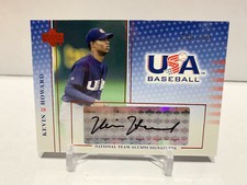 Kevin Howard 2004 USA Baseball National Team Alumni Signatures Black Ink Auto