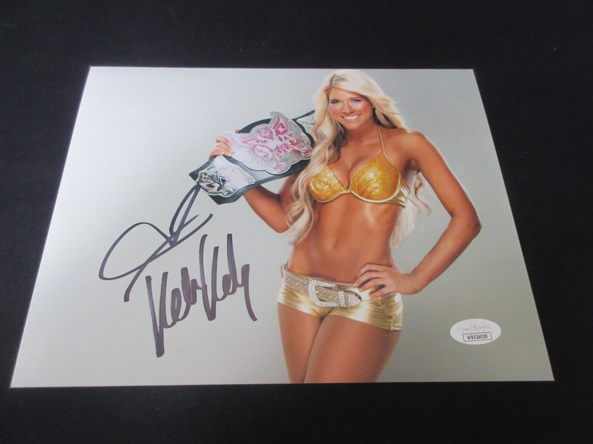 BARBIE BLANK KELLY KELLY SIGNED 8x10 PHOTO WWE DIVAS JSA COA | eBay