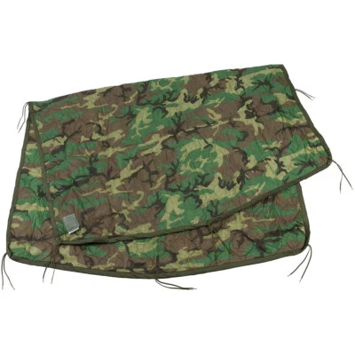 US Army Poncho Liner Poncho Steppdecke Woobie Decke Woodland Camouflage
