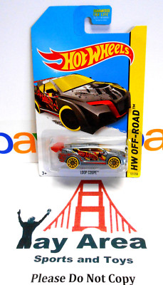 RARE 2013 Hot Wheels Loop Coupe TREASURE HUNT Off Road HW TH Racer Race Car