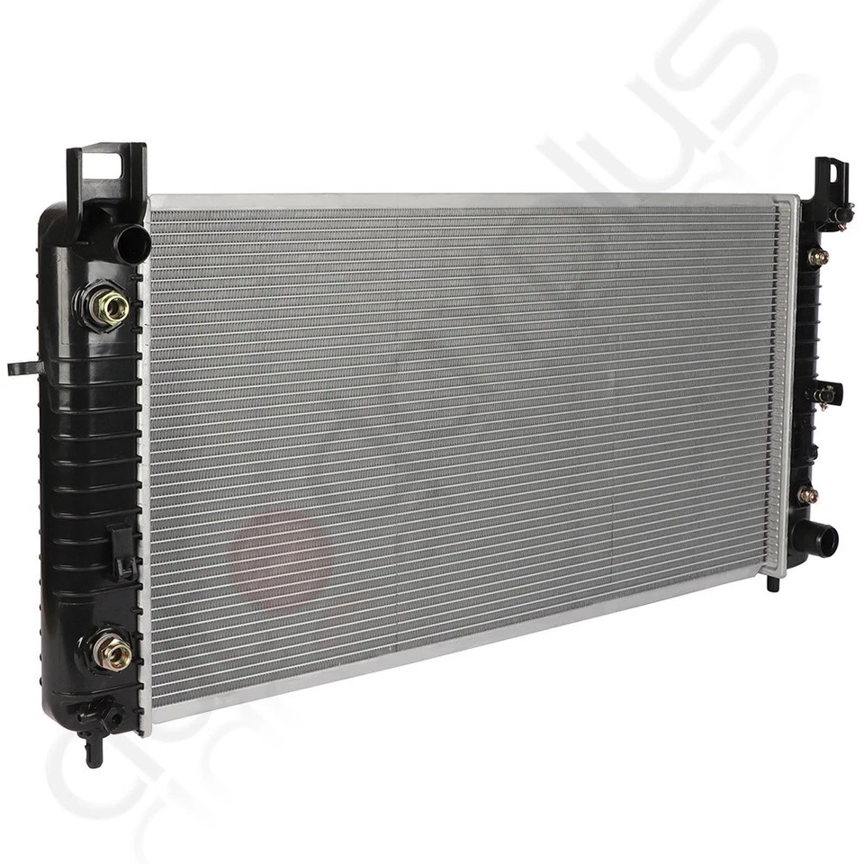 Aluminum Radiator Fits 01-10 Chevrolet Silverado 2500 HD 6.0L Silver Crossflow - Изображение 4 из 4