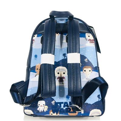 hoth mini backpack Loungefly x Star Wars Luke Skywalker Riding a Tauntaun on Ba – GeekCore 21cm x 19cm x 10 cm Loungefly Disney Star Wars Hoth