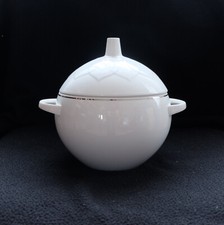 Sch&uuml;ssel mit Deckel Terrine Rosenthal Studio-linie Lotus Platin Bj&oslash;rn Wiinblad
