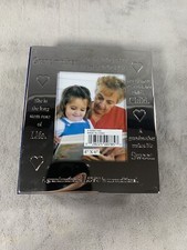Metal Photo Album Frame For Grandmother's With Grandchildren 4" x 6"