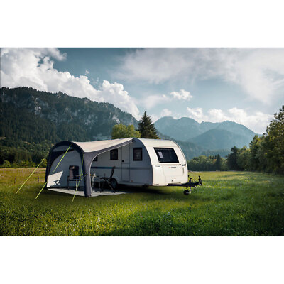 Luft Sonnensegel 4m Sonnenvordach mit Seitenwnden fr Wohnwagen Wohnmobil  Bus | eBay.de