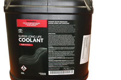 TOYOTA COOLANT SUPER LONG LIFE ANTI FREEZE ANTI BOIL 20L PINK NEW