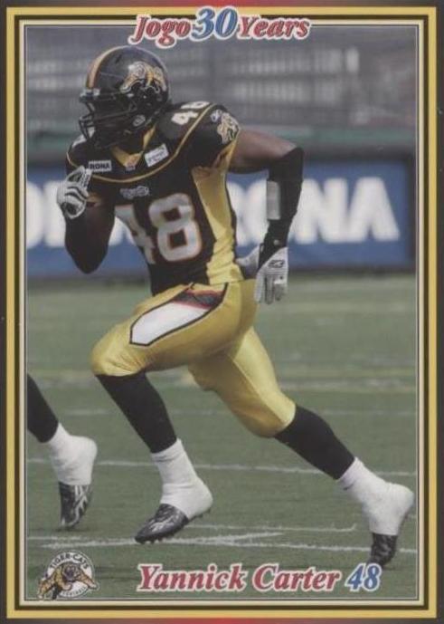 2010 Jogo CFL - Yannick Carter #186 (RC) for sale online | eBay