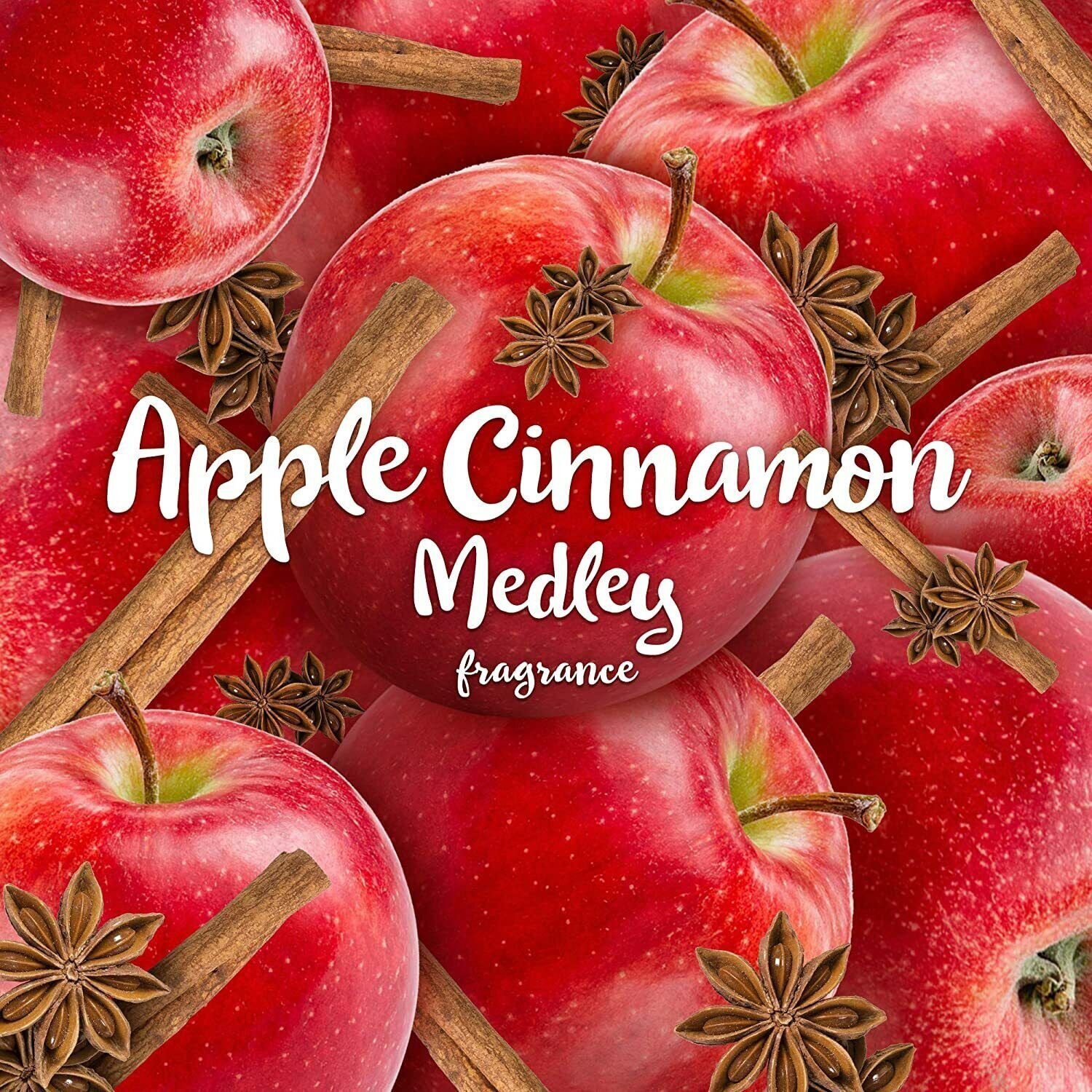 2 PACK Air Wick Essential Oils Mist Diffuser + refills Apple Cinnamon Medley