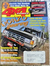 4X4 Power Magazine November 1999 Gonzo Gearng Turbo 400 Beef Cool Trans Tricks