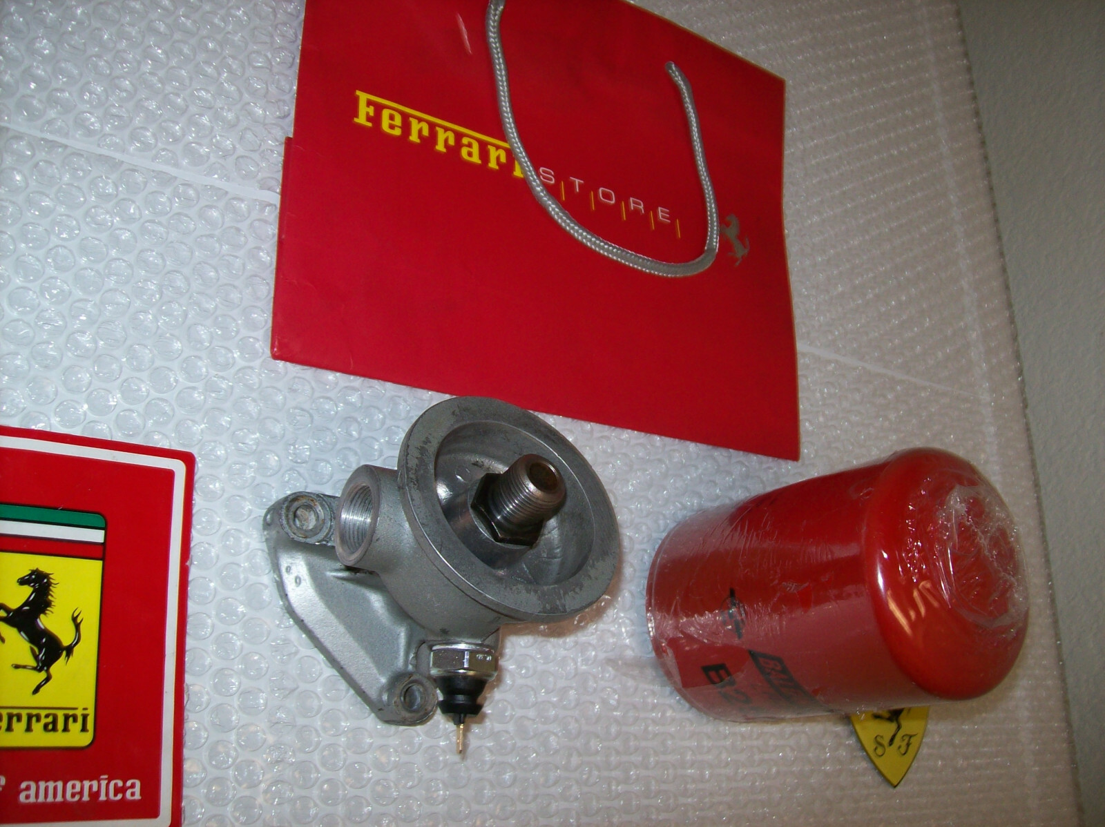 Ferrari 308-Gts Mondale-2V 2.9L Engine Oil Filter Housing Oem Part.
