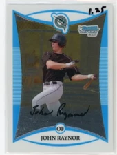 2008 Bowman Chrome Prospects John Raynor #BCP24