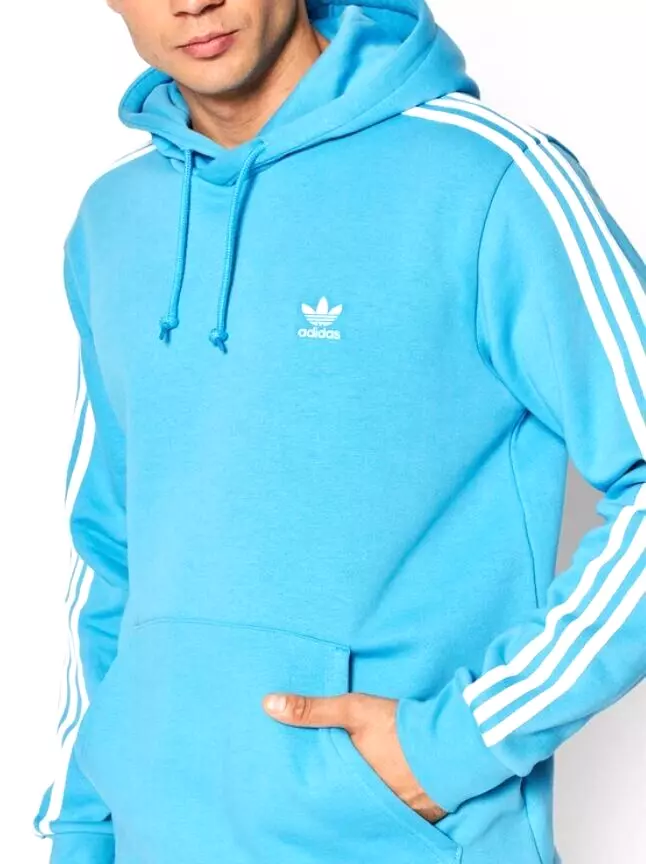 NEW ADIDAS ORIGINALS 3 STRIPES TREFOIL PULLOVER HOODIE ~SIZE LARGE | eBay