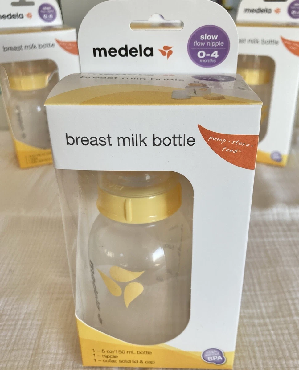 Medela Calma Bottle Nipple and Collection Bottles, Made without