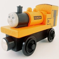 Duncan Tram  Wooden Magnetic Railway Train Engine Truck Thomas Kids Xmas Toys
