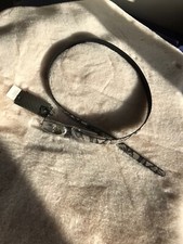 BNWT GUESS Snake Cowboy Split Leather Waist Belt Medium £45 Grey Black .