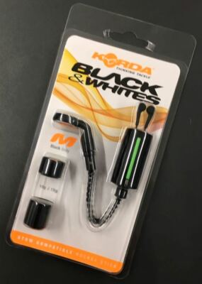 Korda Medium Black Bobbin M Schwarz Black & White Serie New OVP
