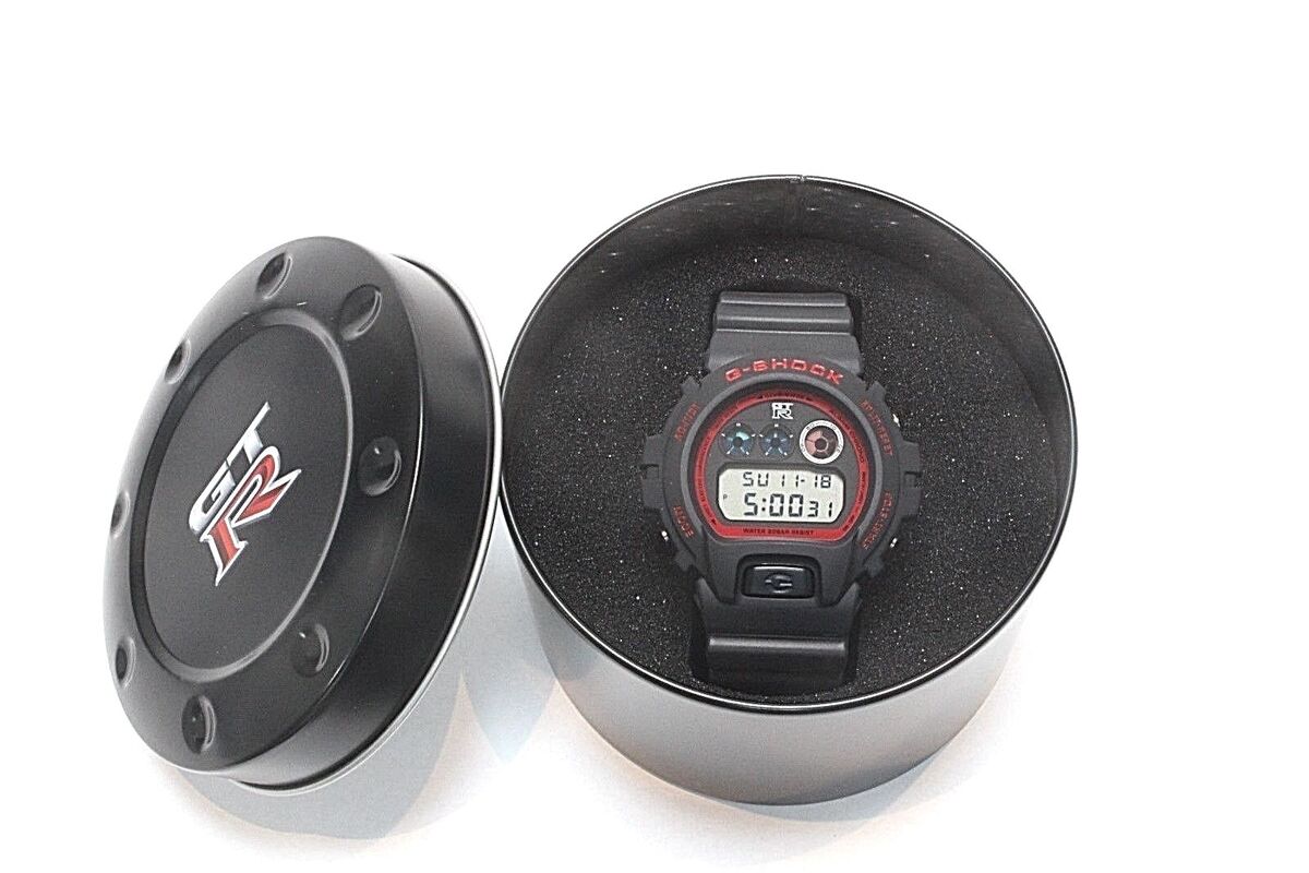 Nissan Skyline GT-R G-Shock Nismo R35 black wrist watch for Nissan Skyline GT-R G-Shock Nismo R35 black wrist watch for