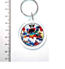 keyring cartoni animati sigla tv 70 80 anime robot ginguiser mecha ufo spazio