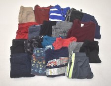 Wholesale Bulk Lot of 20 Boys XS 4/5 Mixed Seasons Styles Tops Bottoms Shirts