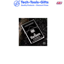 Stylish Marlboro Petrol Cigarette Lighter - Child Safety