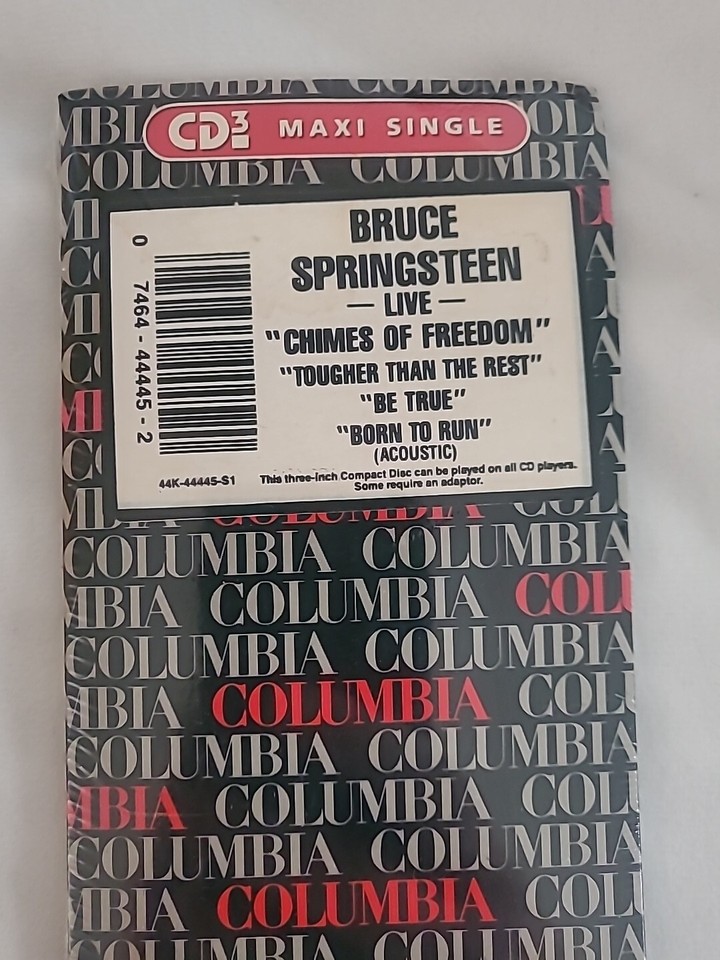 Sealed Bruce Springsteen Live Chimes Of Freedom CD Mini Disc Maxi Single RARE eBay