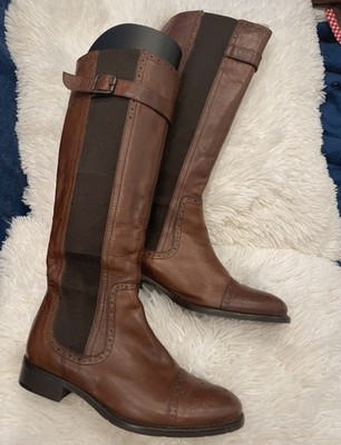 NP299 Salamander Stiefel Budapester Stil Damen Boots Damenstiefel dehnbar 37 4 