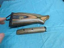 NEF Handi Rifle SB2 Single Shot Stock and Forend Set Laminate W NEF COIN RARE 