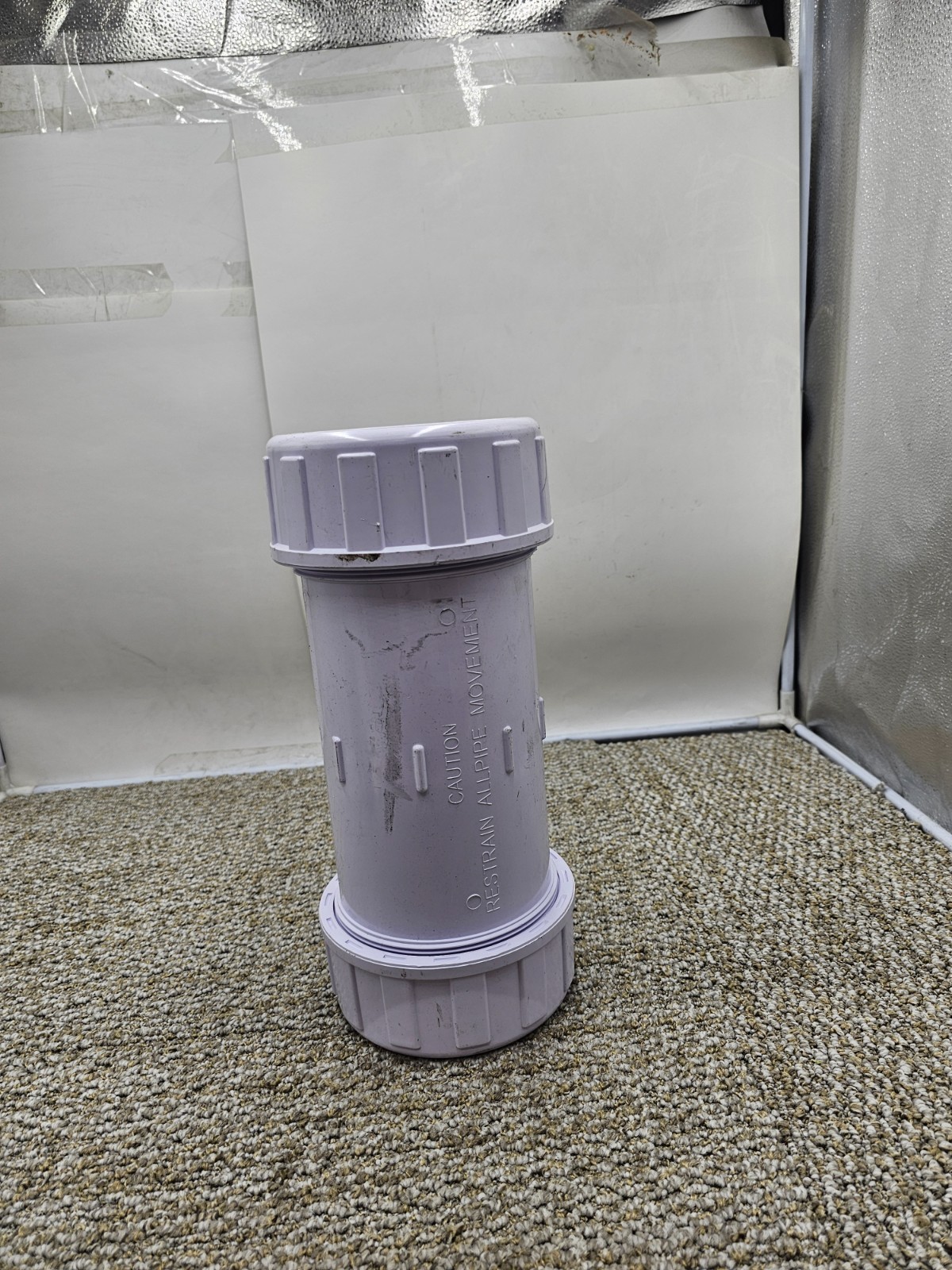 4'' IPS PVC Compression Coupling Schedule 40