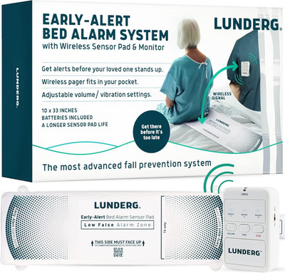 Wireless Early Alert Bed Alarm System for Elderly - Alerts Caregivers before The