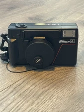 Nikon L35 AF PIKAICHI Point & Shoot 35mm Film Camera From Japan ISO1000 [N MINT]