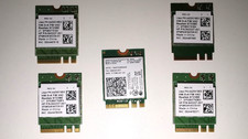  For Parts Lot of 5 Intel Wireless AC 7260 and Realtek 8723BE WLAN M.2 Modules