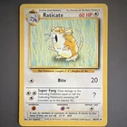 Wizards of the Coast Pokémon TCG Raticate 40/102 Base Set Unlimited 60 HP