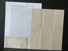 21st Connecticut Inf. soldier letter about wounding of Colonel Arthur H. Dutton