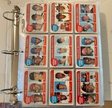 1969 Topps Baseball Complete Set (VG-EX) Featuring 5 PSA HOF Graded Cards