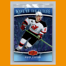 Zach Parise #WF25 2006-07 Flair Showcase Wave of the Future New Jersey Devils