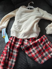 Cat  Jack Girls 2 Pc Long Sleeve Pajama Set Size 4/5