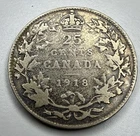 1918 Canada 25 Cents — photo from another recent sale
