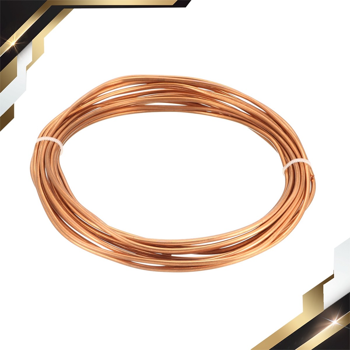 Refrigeration Tubing 2.2mm OD 1.2mm ID 16 Ft Length Copper Tubing Coil