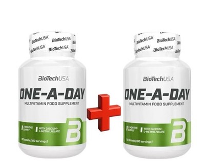 2x BioTechUSA - One A Day  - 100 Tabletten - Multivitamin