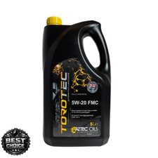 5L Torotec 5W-20 Fully Synthetic Engine Oil API SN/CF Ford WSS-M2C948-B 5.52 per litre