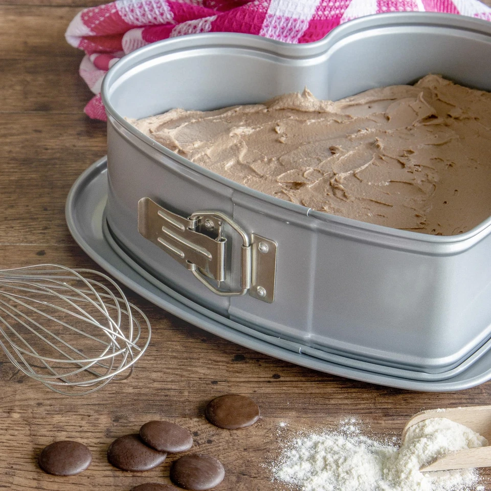 we love baking Springform Herz, ø 26 cm Antihaft Backform, Herz-Backform für ... - Bild 4 von 4