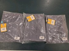Lot of 3 Wonderwink 5908 Women's Love Utility Cargo Joggers Pewter FREE SHIPPING